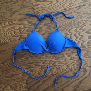 Blue Bikini Top